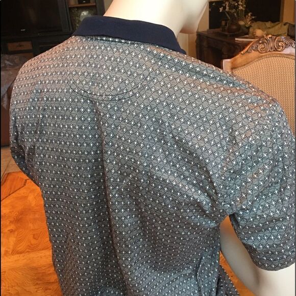 MEN’S KNIT Polo Dress Shirt - Picture 9 of 16